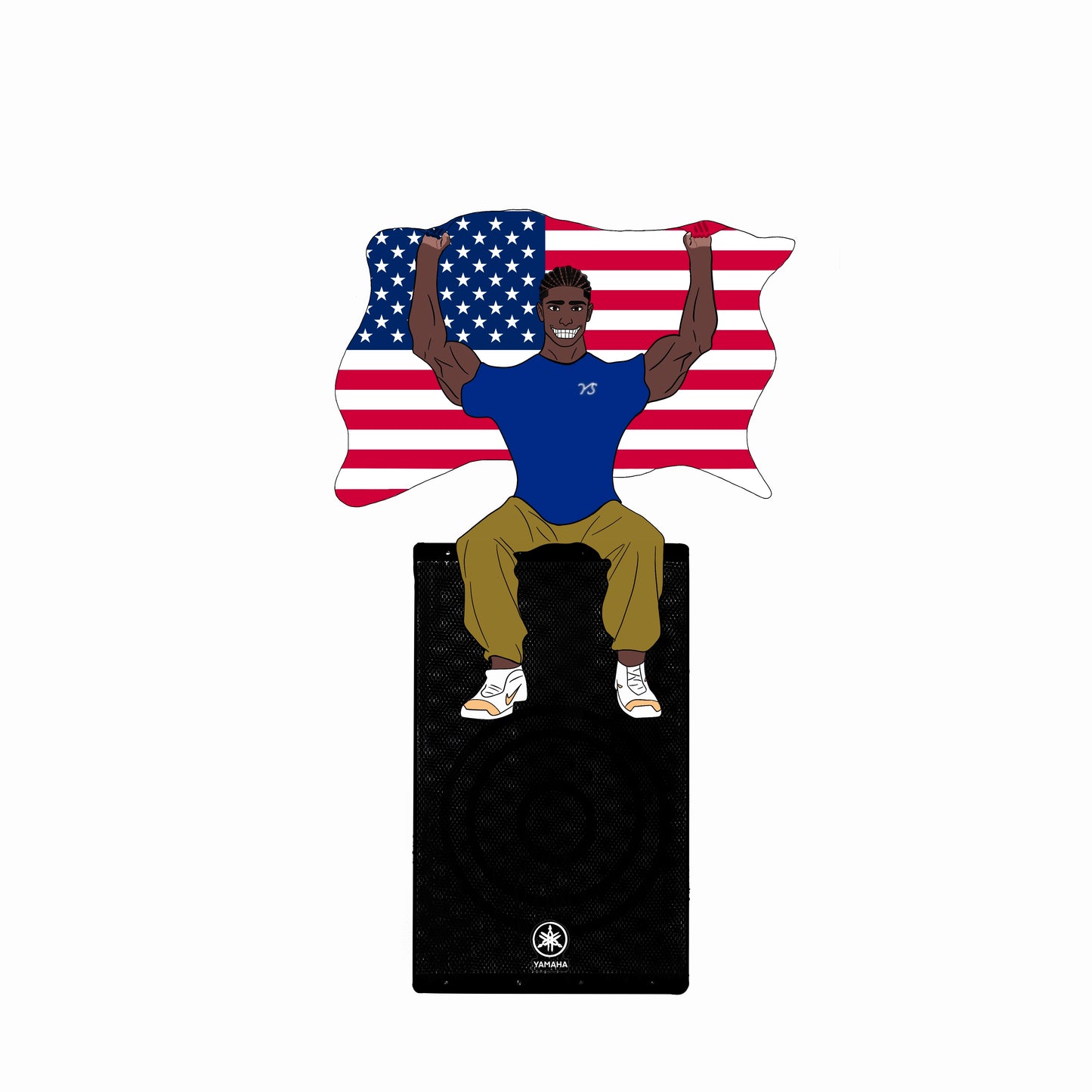 Sticker USA